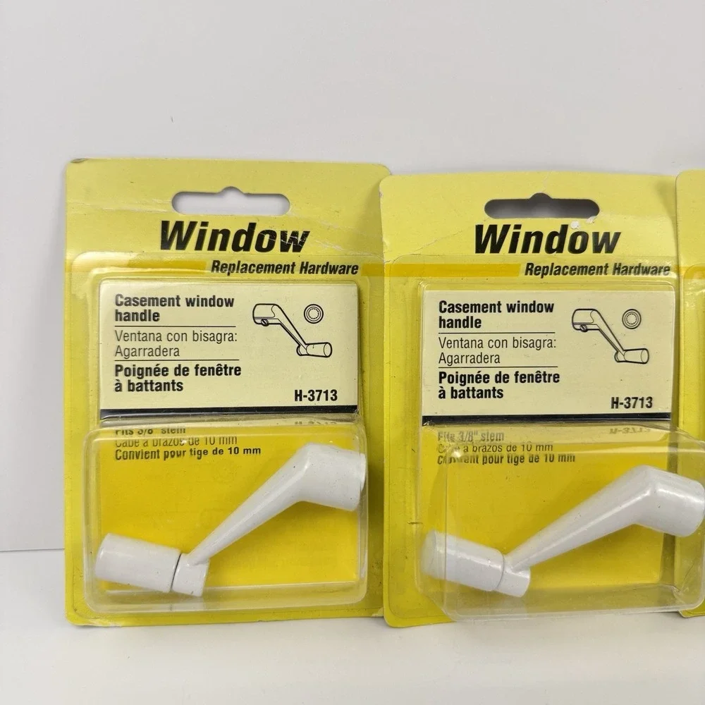Prime-Line Casement Window Handle Operator Crank 3/8 Stem Universal H-3713 LOT